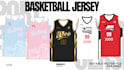 design nba basketball jersey for sport team