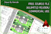 draw site plan, plot plan, master, landscape and urban plan