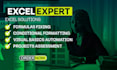 create microsoft excel graphs, pivot tables, dashboards and macros