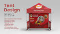 design tent, table cover, flag and canopy tent