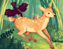 illustrate in a children storybooks or cartoon style