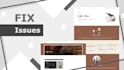 fix html, css, javascript, jquery, scss, bootstrap, php and other issues
