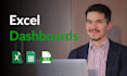 make dashboards in excel and google sheets