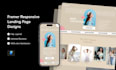 do amazing web designs in framer