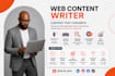 high converting SEO website copy and landing page copy
