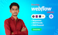 convert designs to webflow website