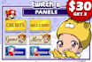design custom twitch stream panels fast delivery