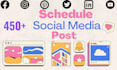 schedule post hootsuite buffer instagram captions hashtags profile management