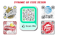 design a dynamic qr code with your logo