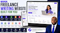 develop a freelance writing or a content management website for you