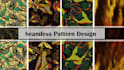 create seamless pattern for textile digital fabric print
