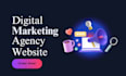 create digital marketing agency website