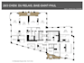 draw 2d floor plan, colour floor plan in auto cad and visio