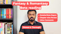 help you improve your fantasy or romantasy novel, with honest beta reading