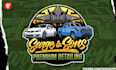 make car wash auto detailing automotive logo design illustration