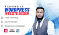 build responsive wordpress, woo commerce website designs