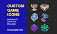 design a cohesive set of UI icons for game or mobile app