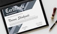 design professional diploma and award certificate