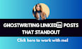 write regular linkedin posts to generate leads