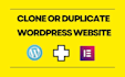 design, redesigned, clone and customized wordpress website using elementor