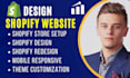 design shopify store, create shopify website, create shopify dropshipping store