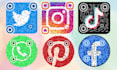 create custom qr codes using your social media logo and link