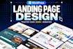 design high converting wordpress elementor pro landing page for google meta ads