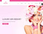 create your salon, spa custom website