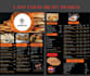 design modern creative restaurant menu card