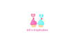 sister cupcake company logo design