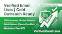 build verified email lists for cold outreach campaigns with zero bounce rate