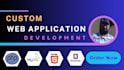 develop web application as full stack web developer