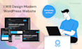 design a modern and responsive wordpress website