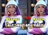 train your face and put it into any video , face swap any video