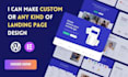 create a responsive wordpress website or landing page using elementor pro