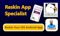reskin redesign bug fix rebranding flutter app android ios