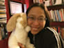 sing happy birthday with my rabbit puppet
