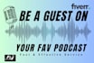 research podcasts and find leads to be guest on