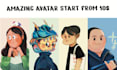 create custom cute and cool profile picture avatar