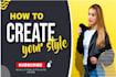 design eye catching youtube thumbnail for anime, recap, amv