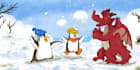 draw a whimsical illustration for children book