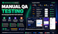 do manual android app testing, website testing, CRM and erp QA testing