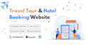 create travel tour and hotel booking website
