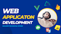be your web app developer with vue, nuxt, drf and firebase