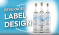 design professional bottle label for vodka, wine, beer, gin