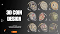 do a cryptocurrency, token, challenge coin, and coin design