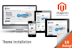 install your magento theme
