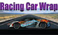 create racing wrap, itasha wrap design, car wrap,