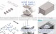 create bim revit parametric family or 3d model