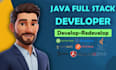 develop custom API, full stack website as java developer in spring, angular